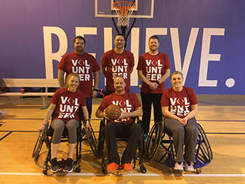 IMT at the Courage on the Court Wheelchair Basketball Tournament